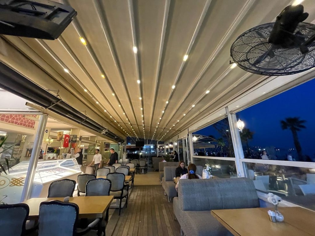 PERGOLA TENTE giyotin cam - 6