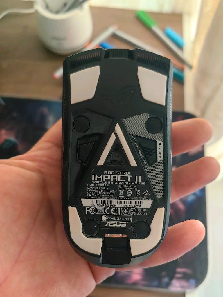 Asus Rog Strix İmpact 2 Wireless Gaming Mouse - 2