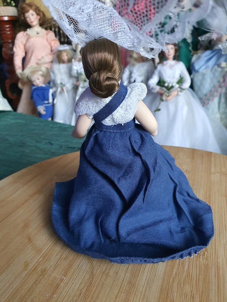 minik porselen bebek vintage biscuit - 6