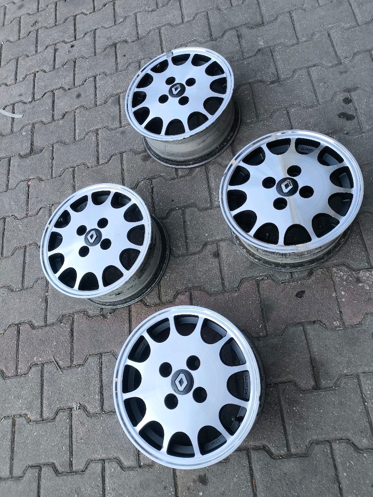 13" RENAULT OEM JANT TAKIMI 4*100 TEMİZ - 2