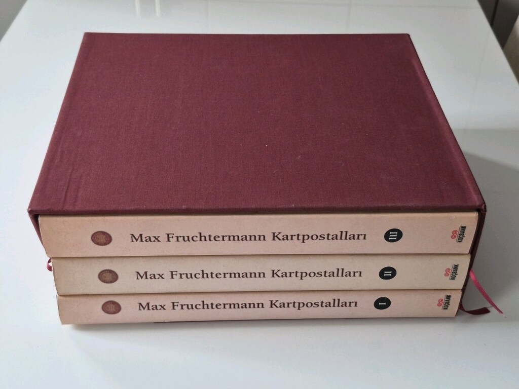 Max Fruchtermann Kartpostalları,cilt kapak, 3 cilt takım - 2