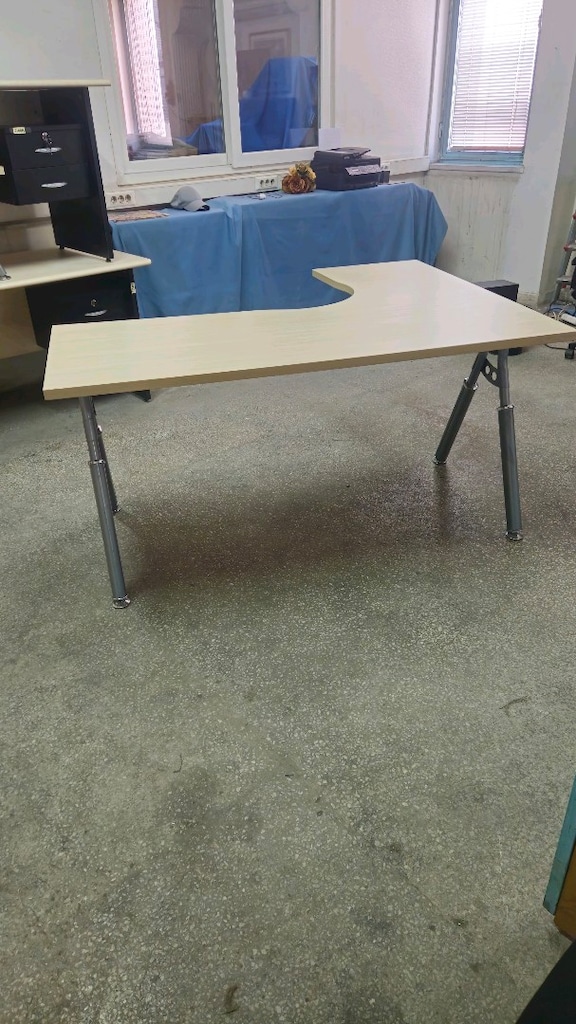 Ofis masası L masa metal ayaklı - 3