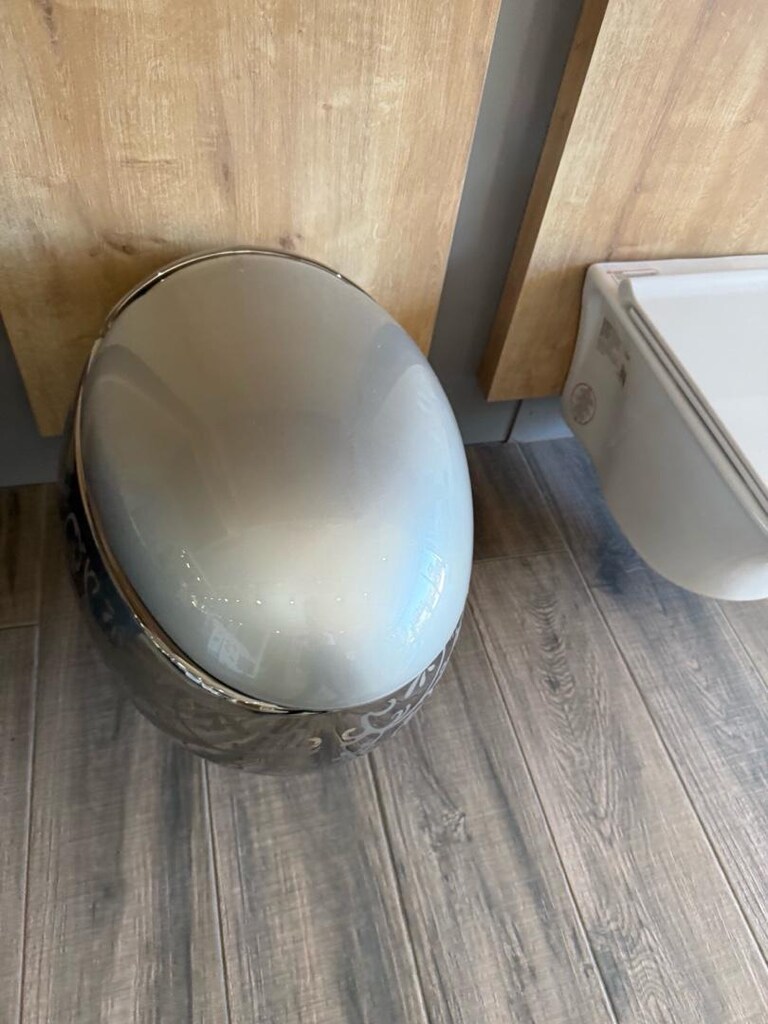 Pure gümüş klozet + Lavabo - 6