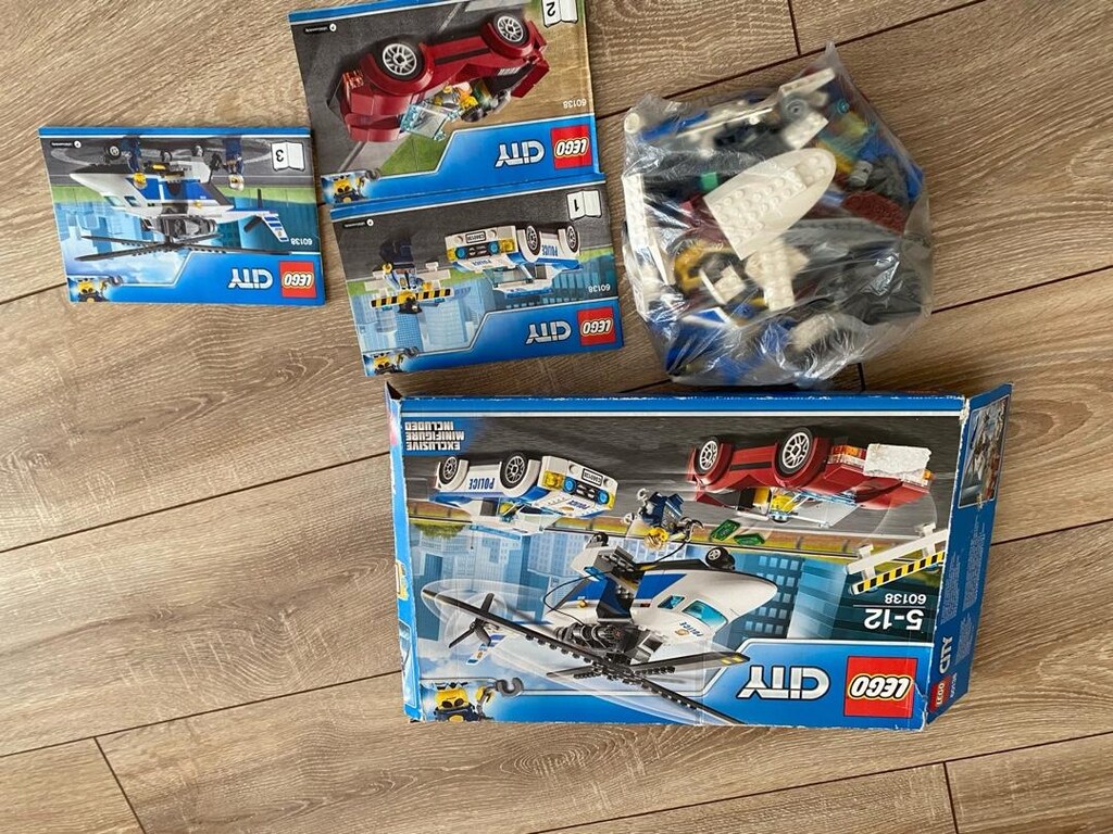 60138 Lego city polis helikopteri yakın takip ekibi - 4