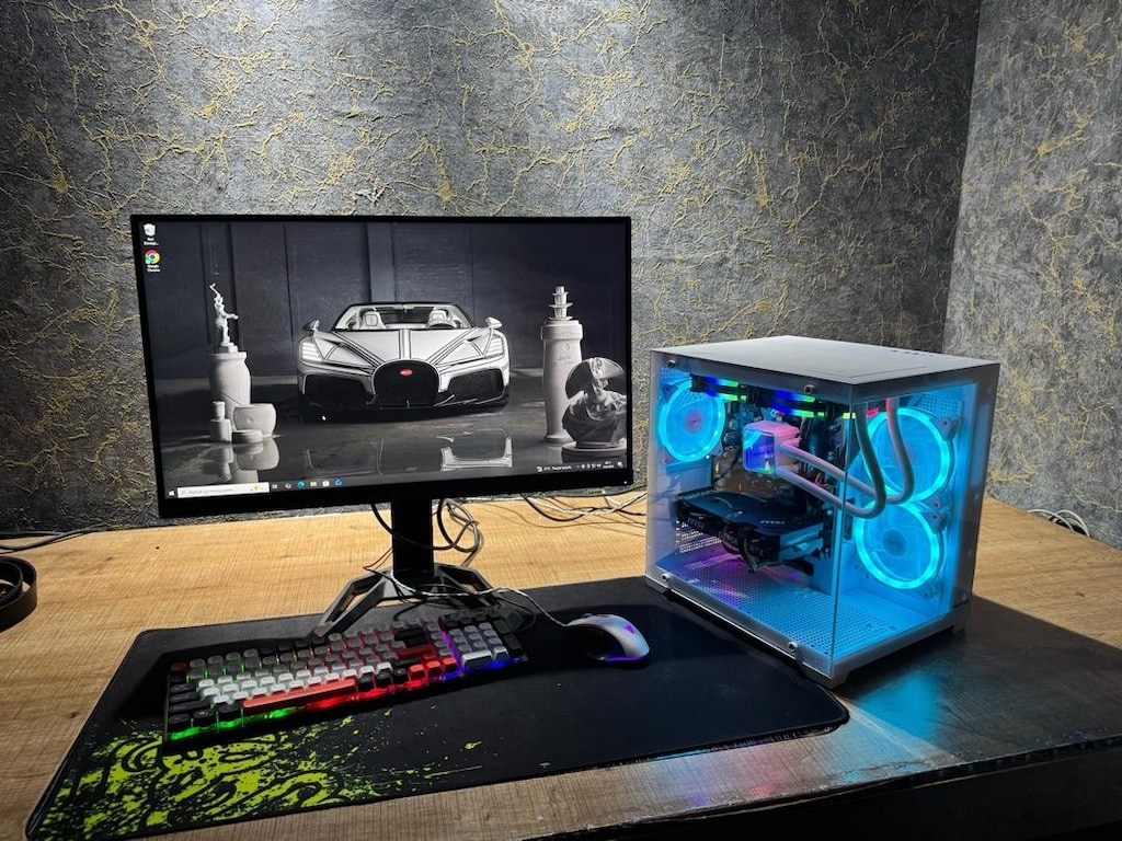 ÇOK UCUZ FULL SET RYZEN 5 5600 RTX 4060 MSI 27 INC 165HZ - 8