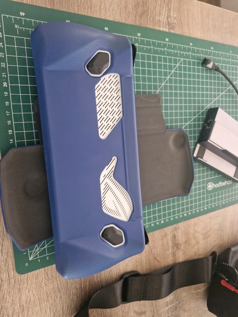 asus rog ally extreme / dock / çanta/ flip cover - 3