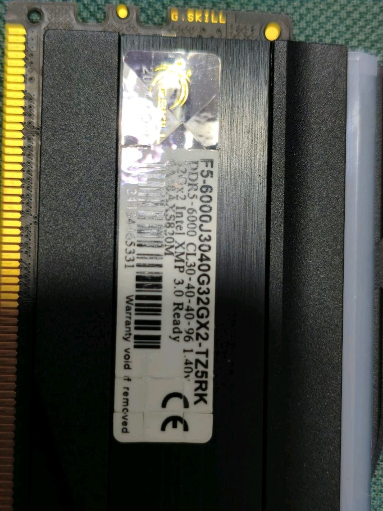 g skill Trident Z5 RGB 64gb ddr5 ram kiti 6000mhz - 3