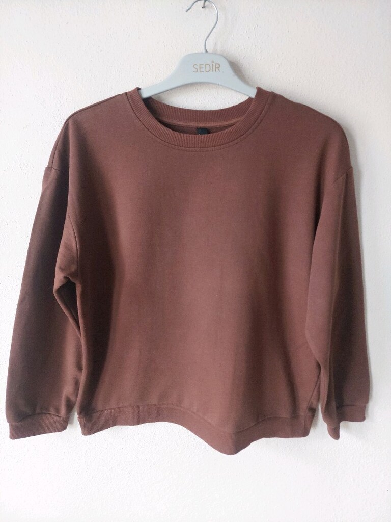 DEFACTO bayan kahverengi Sweatshirt - 2