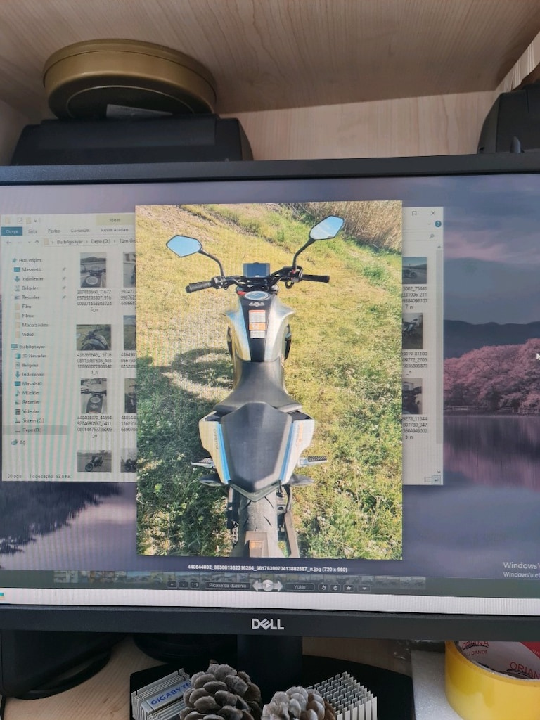 Dell - CF MOTO 250NK EKRAN MONİTÖR - 7
