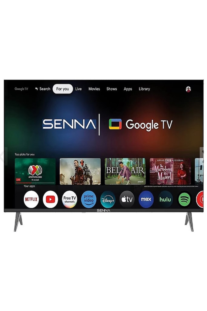 140 Ekran 55'' Uydu Alıcılı Google Smart QLED TV SENNA UQ9500F
