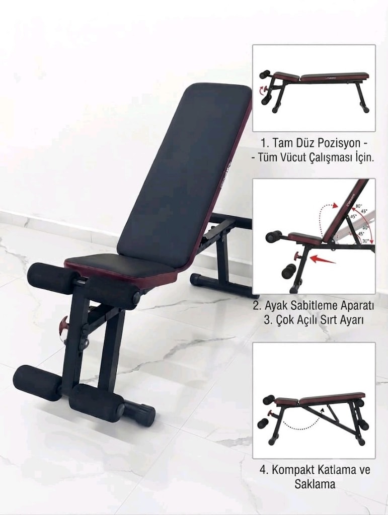 Corength Ayarlanabilir BECH Fitness Sehpası – ADRESE TESLİM - 3