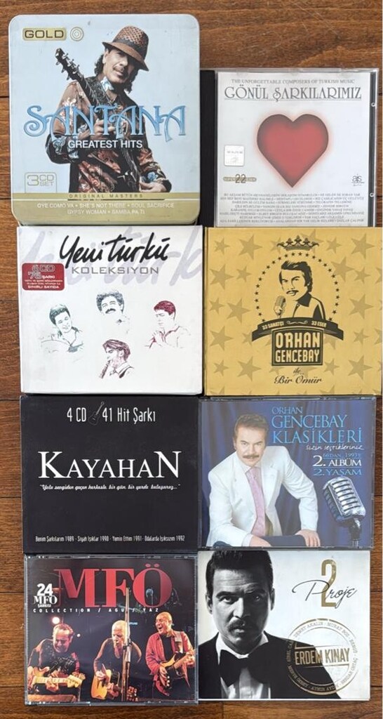 Koleksiyonluk Orijinal CD, DVD ve VCD Arşivi – Türkçe/Yabancı Müzik & - 3