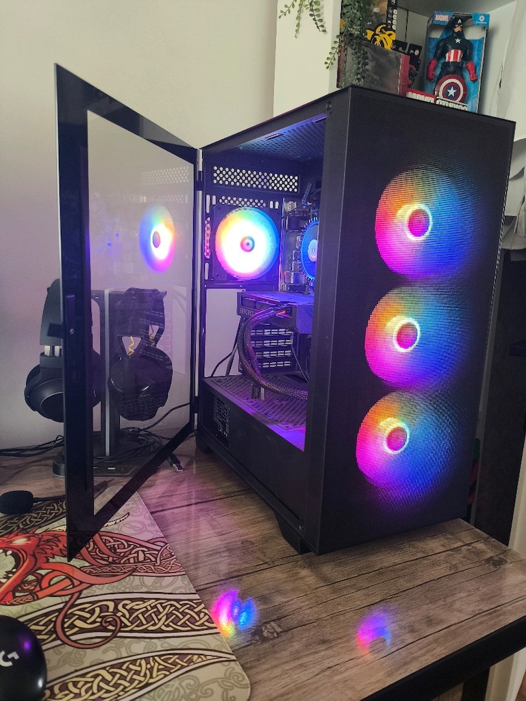 12400F Rtx 4060 16 GB DDR5 Ram 512 GB SSD Monitör Komple PC - 5
