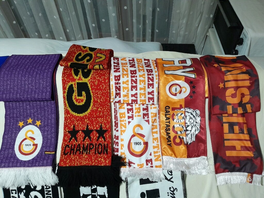 Az kullanilmis, GS-Galatasaray taraftar kravat - 7
