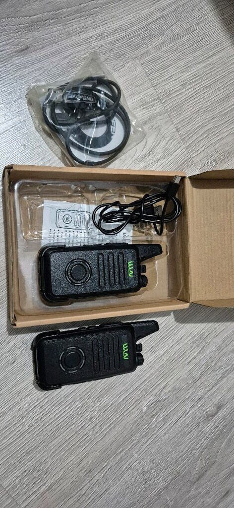 2 ADET WLN KD C1 EL TELSİZİ + PROGRAMLAMA KABLOSU - 5