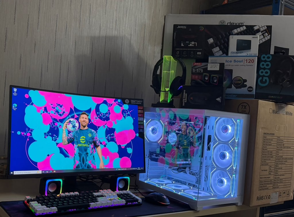 FULL SET GAMİNG PC MASAÜSTÜ OYUN BİLGİSAYARI - 8