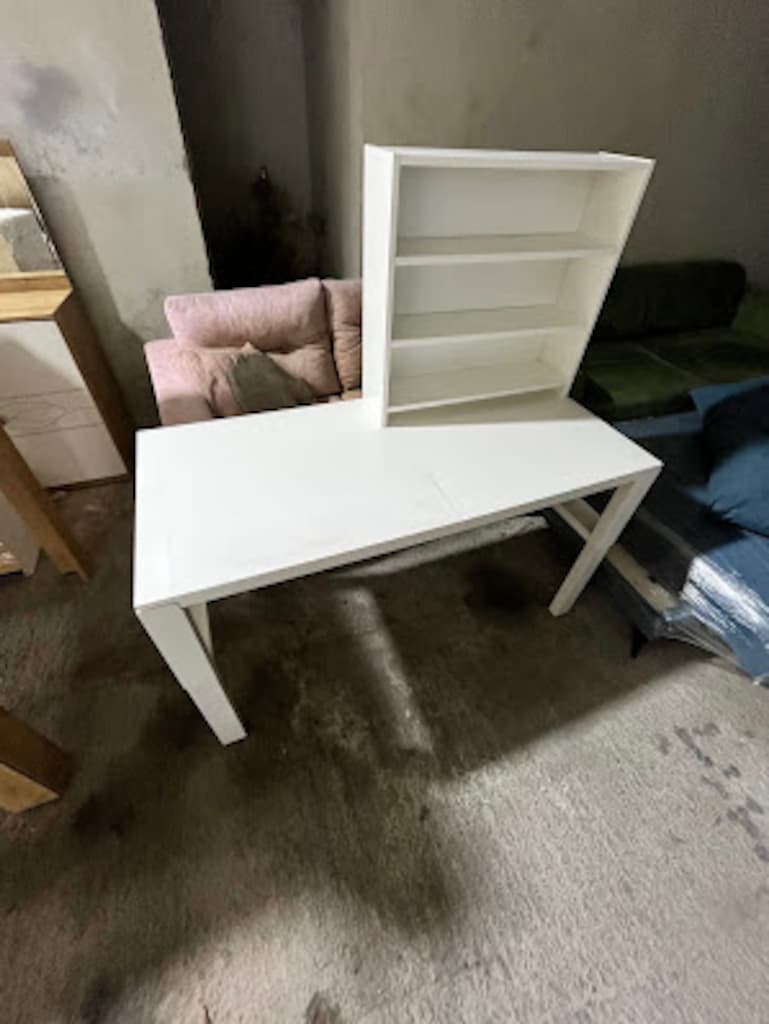 IKEA PAHL AYARLANABİLİR ÇOCUK ÇALIŞMA MASASI BEYAZ - 4