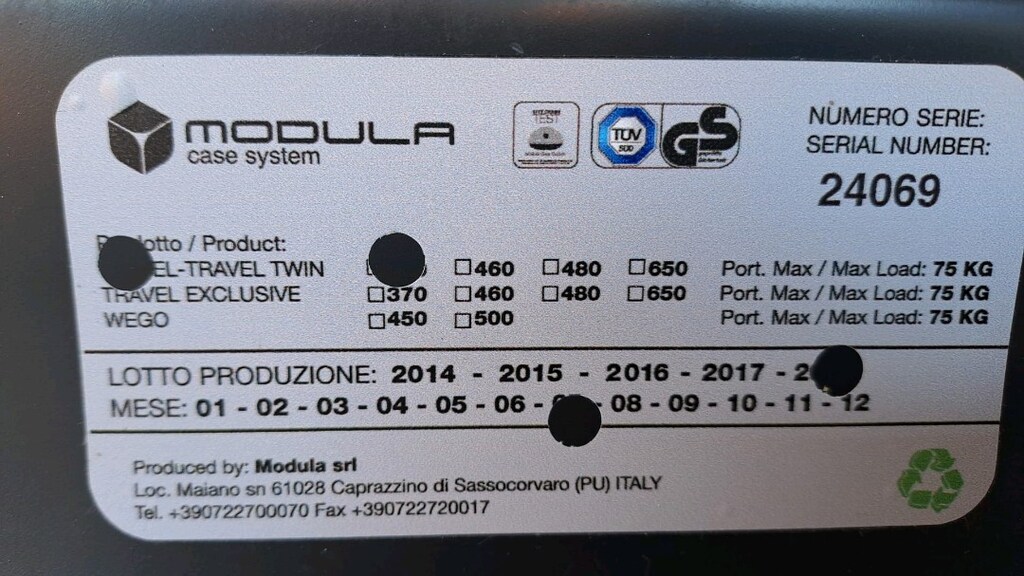 Araç Tavan Bagaji MODULA Case System ve Montaj Ayakları dahil - 8