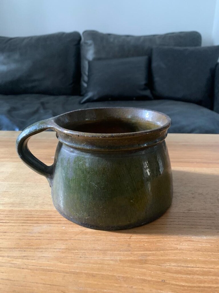 vintage yeşil seramik - 2