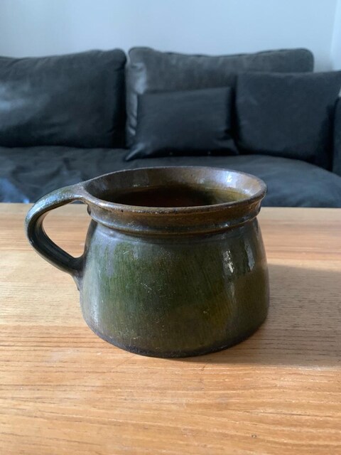 vintage yeşil seramik