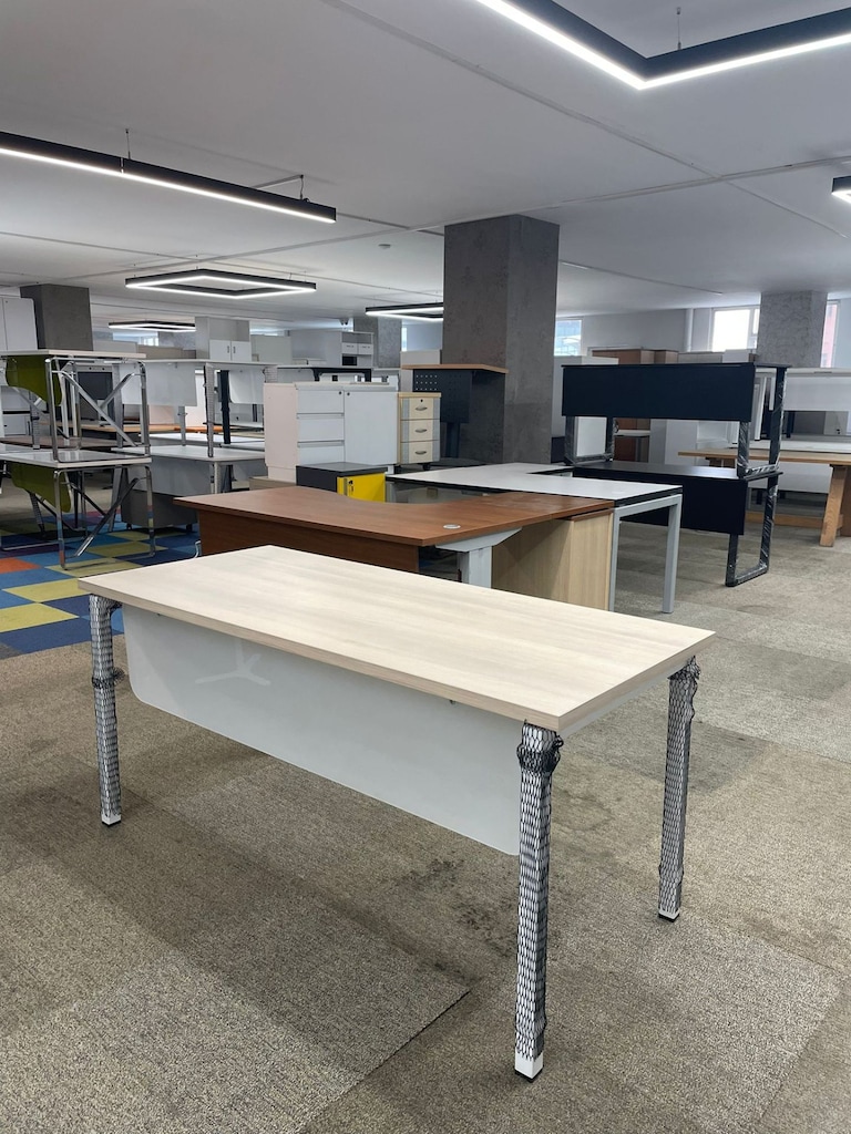 KLAS OFİS ÜSKÜDAR 160x70 MARBELLA KİRAZ ÇALIŞMA MASASI - 3