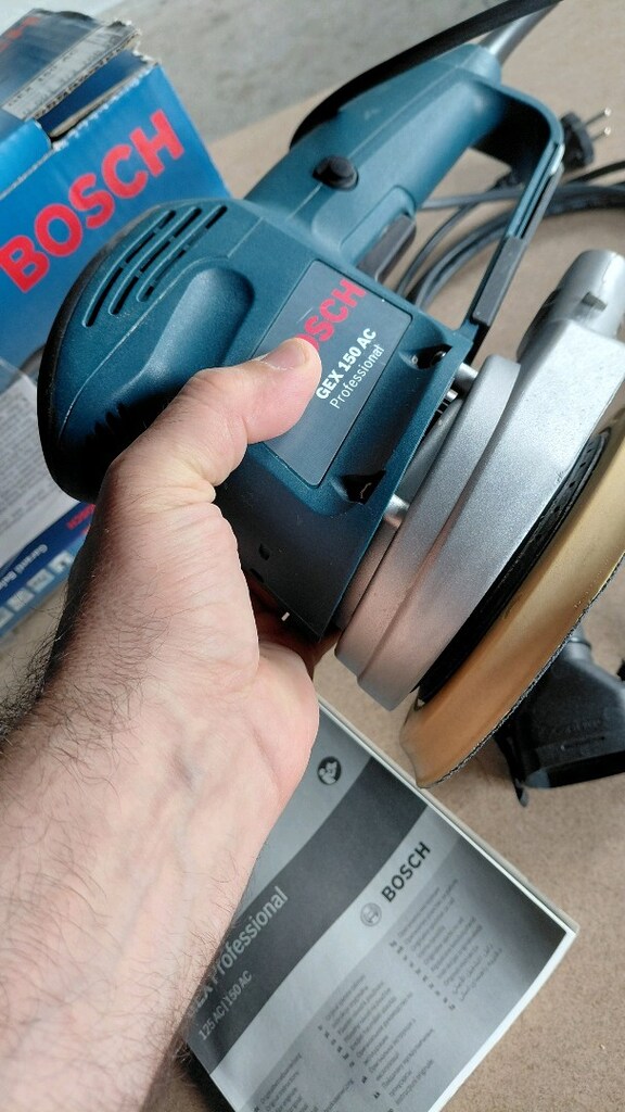 Bosch Eksantrik GEX 150 AC (340 W) Zımparalama Makinesi - 2