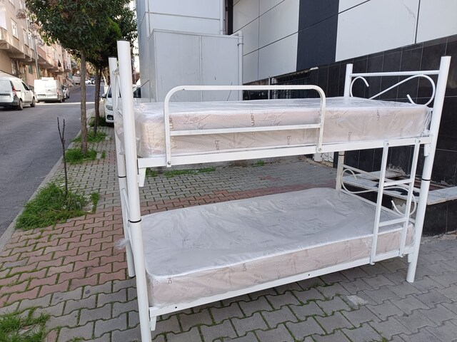 celık beyaz yataklı ranza aynı gun teslımat