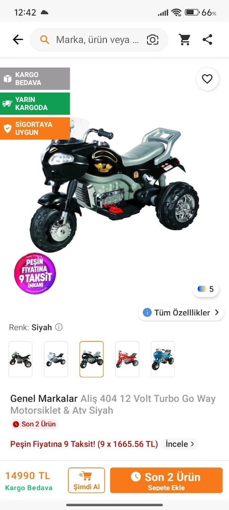 AKÜLÜ MOTOR - 4
