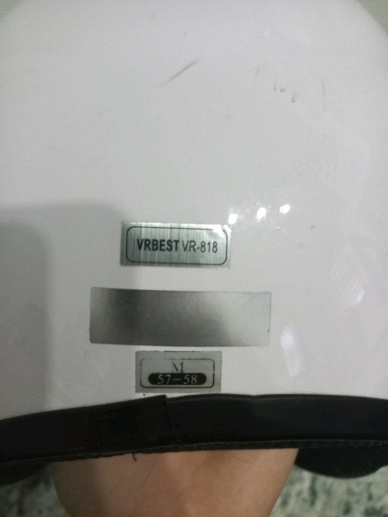 Beyaz çene korumasız yarım kask - 7