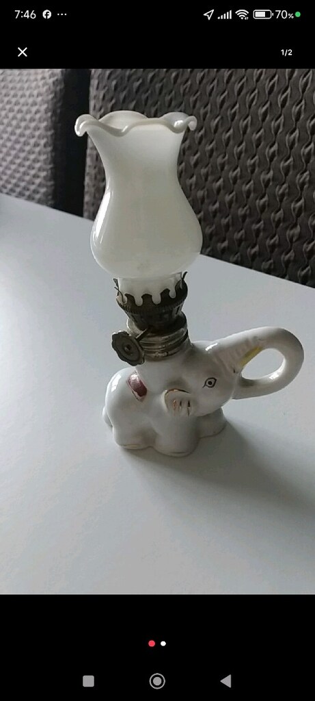 filli Şamdan mumluk porselen