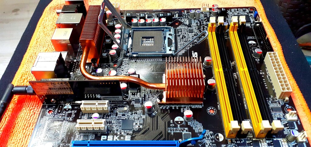 Asus P5K-E WIFI-AP 775 Socket SIFIR GiBi Eksiksiz Anakart-2 - 6