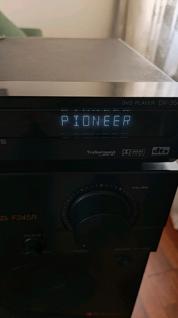 PİONEER DV-350 DVD CD MP3 ÇALAR COAXCIAL GİRİŞLİ