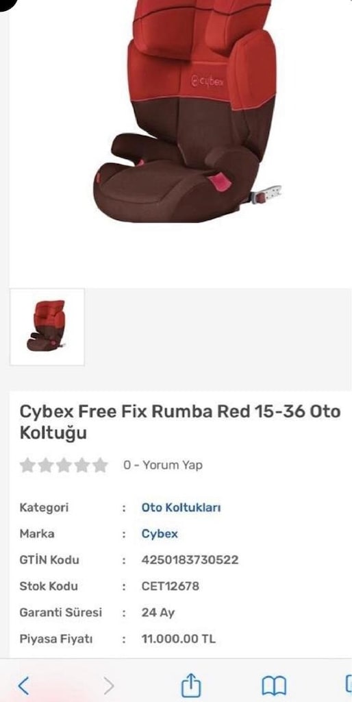 Cybex isofix Oto Koltuğu 15-36 kg - 3
