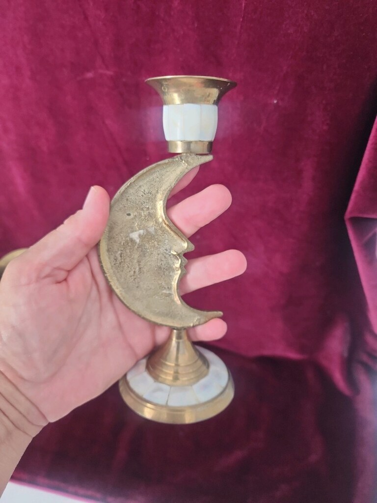 İthal Perinç ve Sedef kalmalı İkili Şamdan - 14