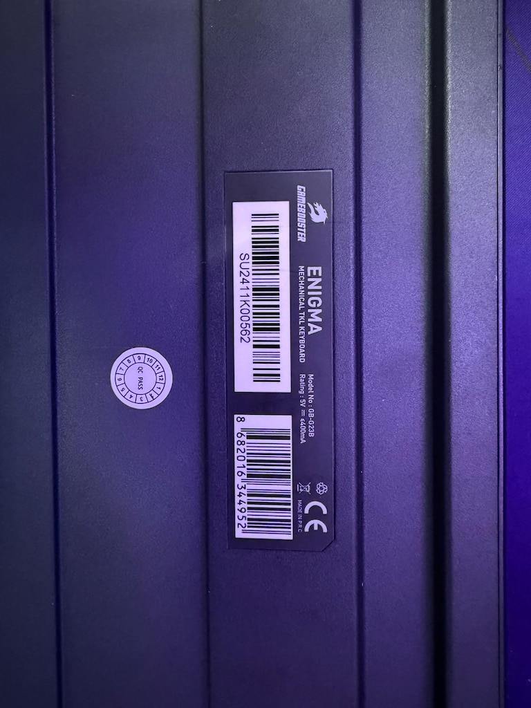 GameBooster Enigma TKL RGB Mekanik Klavye - 3