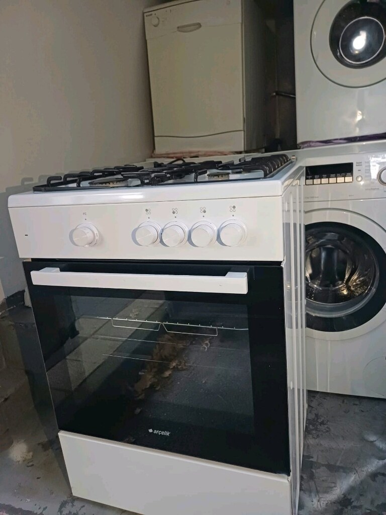 ocaklı fırın arçelik doğalgaza uyumlu temiz fırın - 4