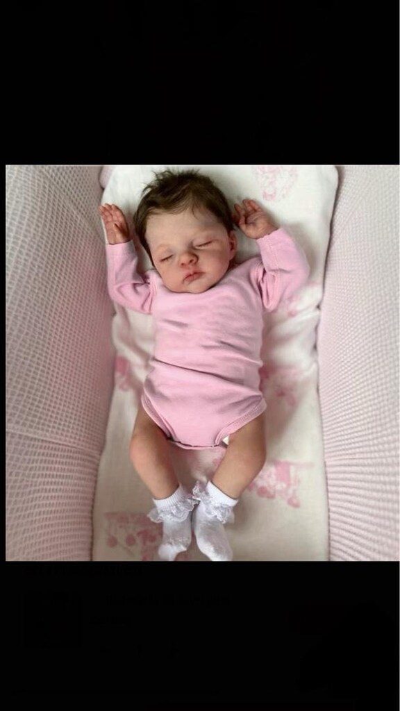 Reborn Uyuyan Gerçekçi Bebek - 5