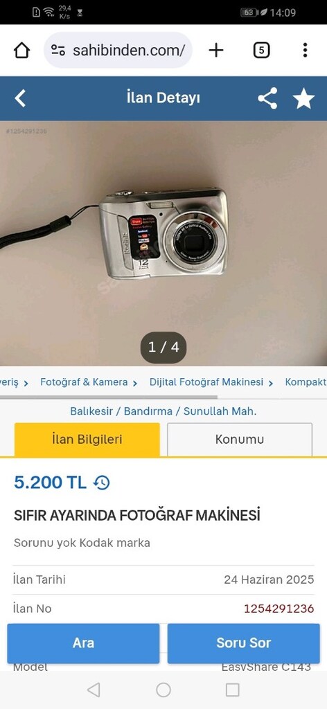 kodak fotoraf makinası - 5