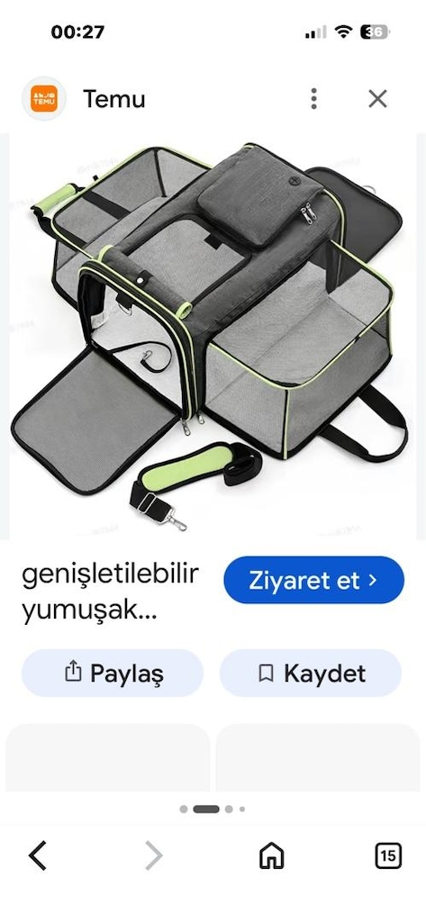 kedi köpek seyahat çantası - 9
