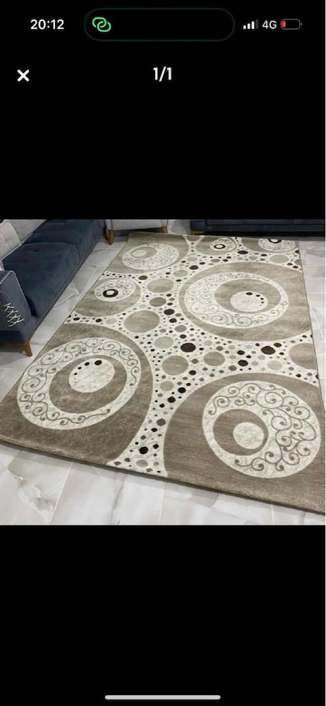 çift halı 3*2 metre az kullanılmış