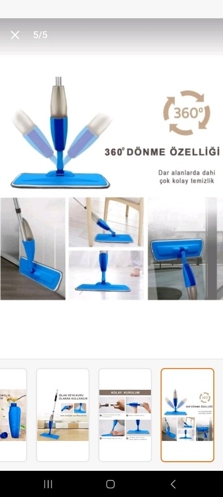 Su hazneli Mop - 10