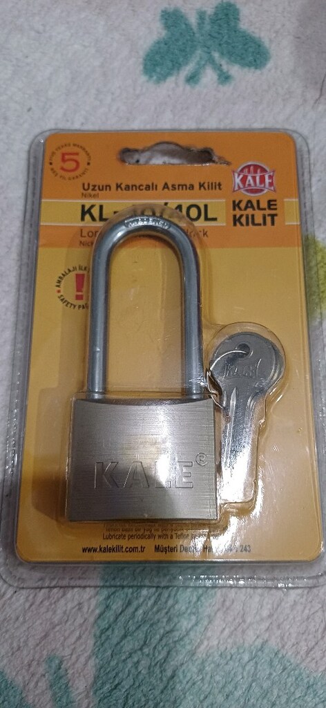 kale kilit sıfır açılmamış paket - 2
