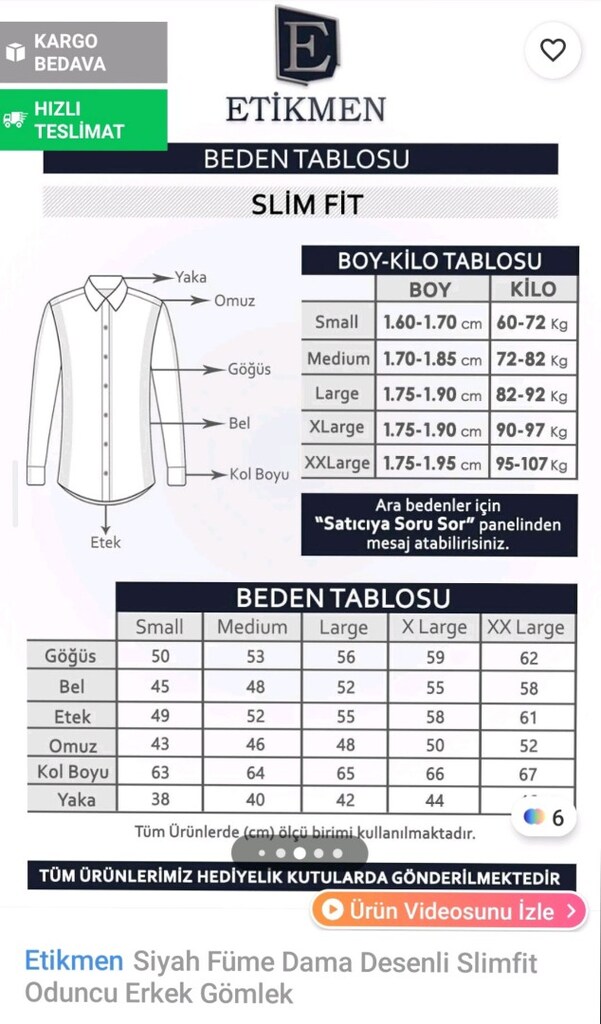 ODUNCU ERKEK GÖMLEĞİ "ETİKMEN" - 5