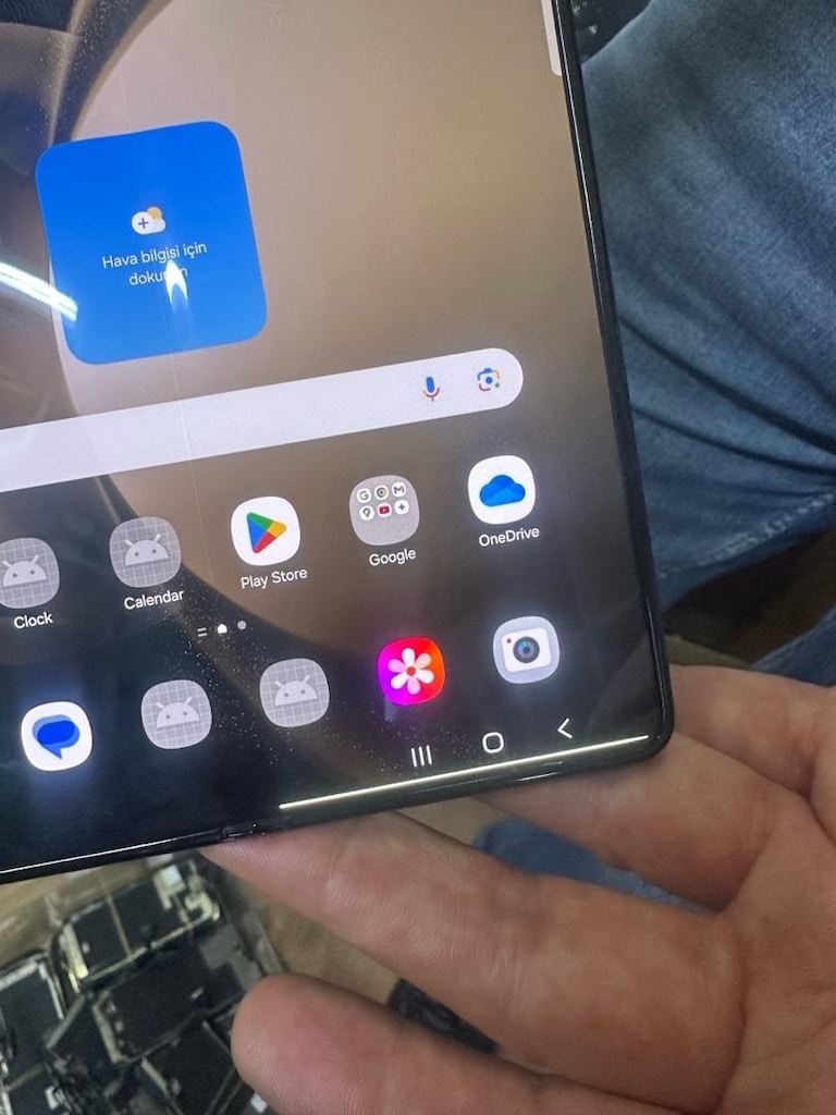 Samsung Z fold 5 orjinal lekeli çizgili ekran - 3