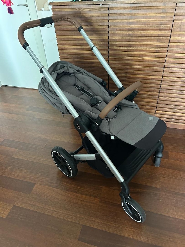 cybex balios s lux soho grey/ çok temiz/ faturalı/ adaptör hediyeli - 3