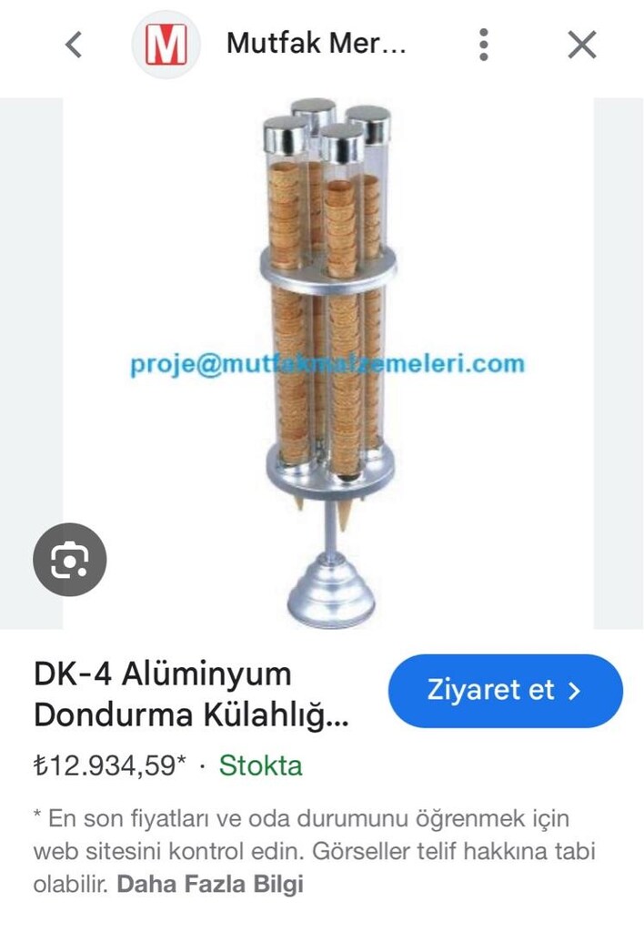 kulahlık 4 lü döner stand - 5