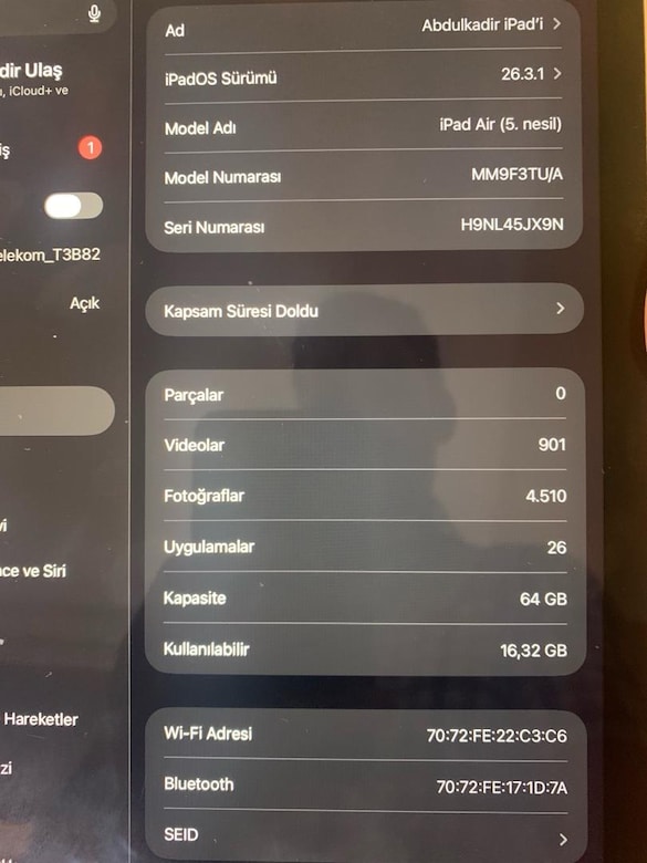 iPad Air 5.nesil - 4