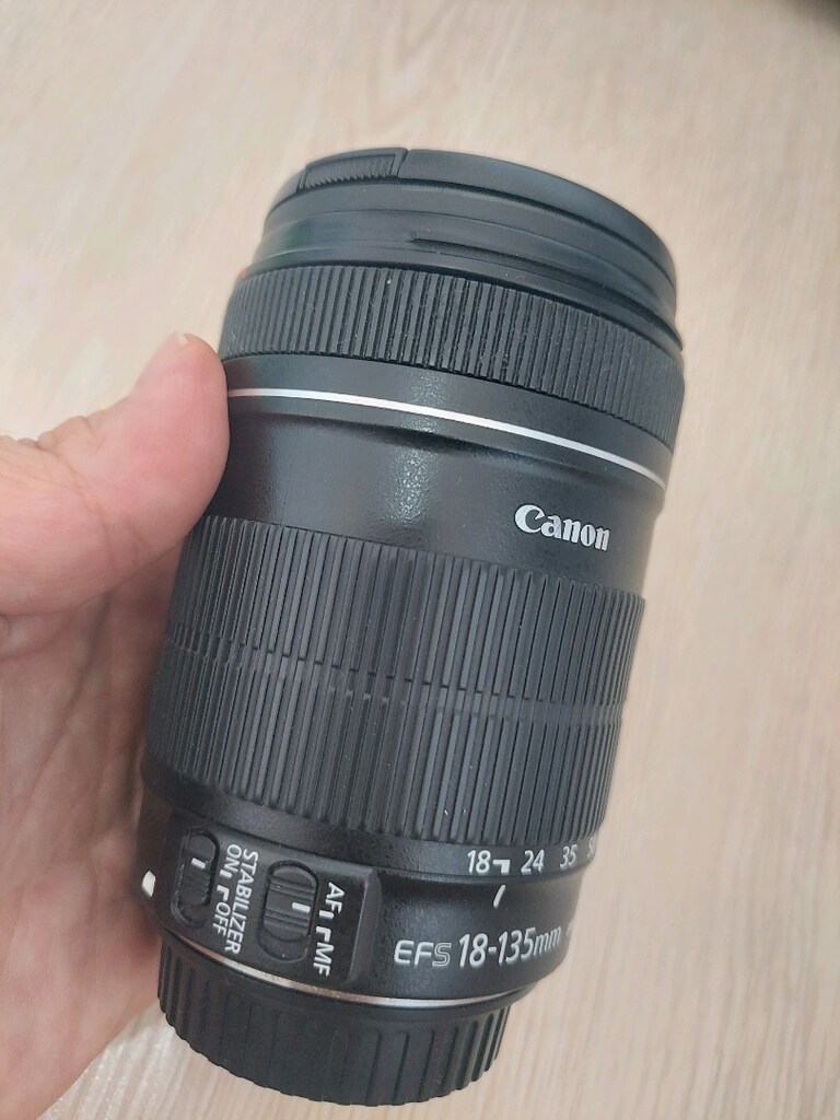 Canon EFS 18-135mm IS LENS.Tertemiz - 2