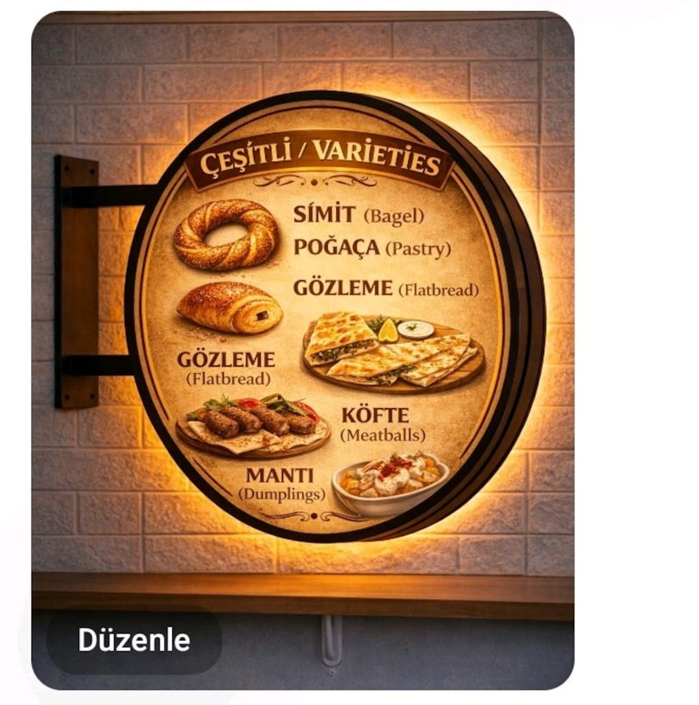 ışıklı dönen tabela - 2