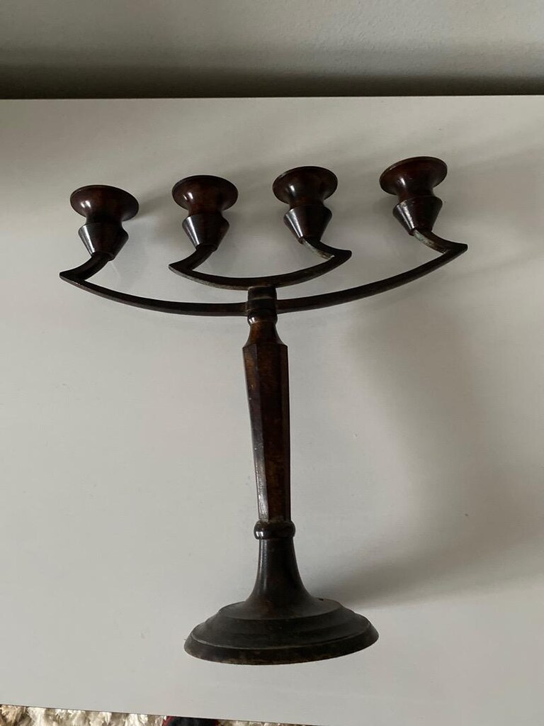 Döküm şamdan - 2